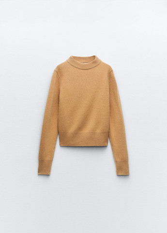 Коричневий демісезонний светр Zara