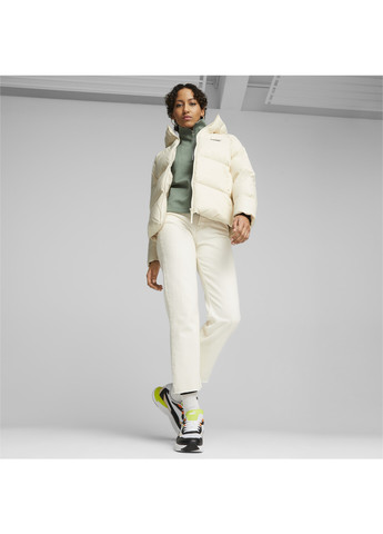 Біла демісезонна куртка women’s hooded ultra down puffer jacket Puma