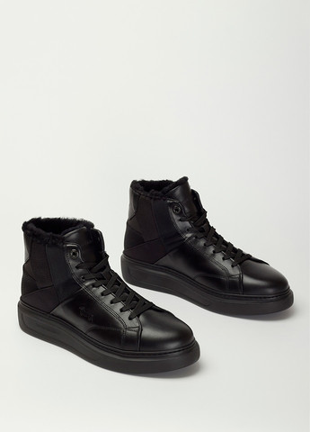 Черные зимние ботинки Harmont & Blaine