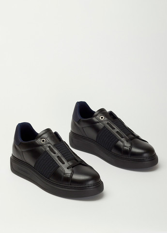 Черные демисезонные кроссовки Harmont & Blaine