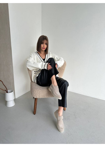 VZUTIK Женские замшевые лоферы 40 песочный з натуральная замша, украина — демисезон (262375141)