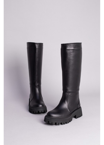 Жіночі шкіряні чоботи-труби 41 VZUTIK (262375399)