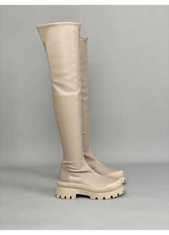 Жіночі чоботи панчохи стрейч шкіра 37 VZUTIK (262375496)