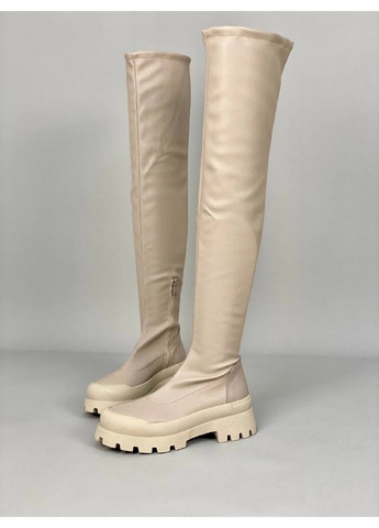 Зимние женские сапоги-чулки стрейч кожа 36 VZUTIK