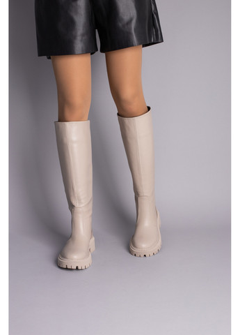 Жіночі шкіряні чоботи-труби 39 VZUTIK (262374667)