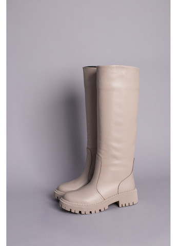 Жіночі шкіряні чоботи-труби 39 VZUTIK (262374667)