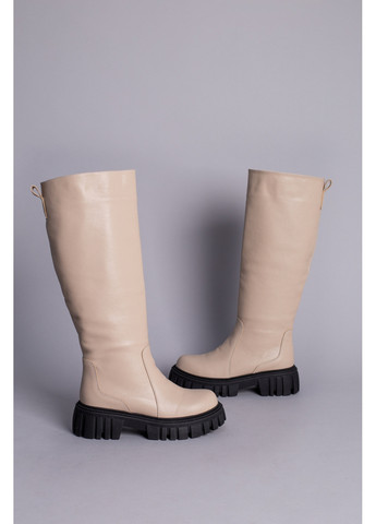 Жіночі шкіряні чоботи-труби 36 VZUTIK (262374945)