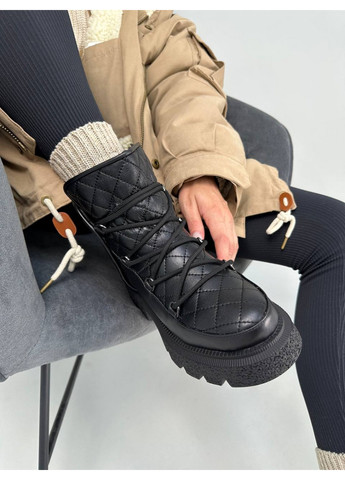 Зимние женские кожаные ботинки 36 VZUTIK