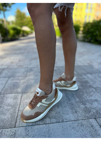 Жіночі замшеві кросівки 40 VZUTIK коричневі демісезони (262375216)