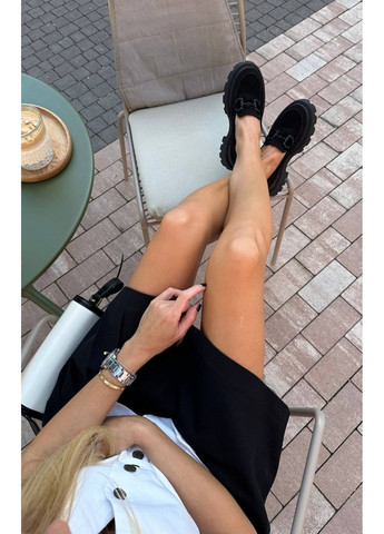 VZUTIK Жіночі замшеві лофери 38 чорний з натуральна замша, україна — демісезон (262378539)