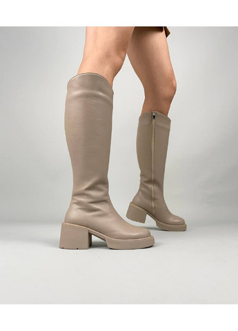 Жіночі шкіряні чоботи 40 VZUTIK (262378198)