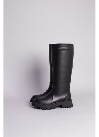 Жіночі шкіряні чоботи-труби 40 VZUTIK (262378376)