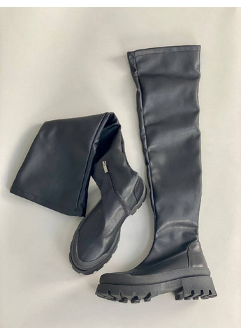 Жіночі чоботи панчохи стрейч шкіра 39 VZUTIK (262378492)