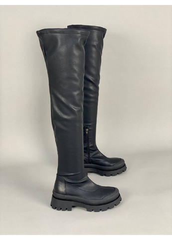 Жіночі чоботи панчохи стрейч шкіра 39 VZUTIK (262378492)