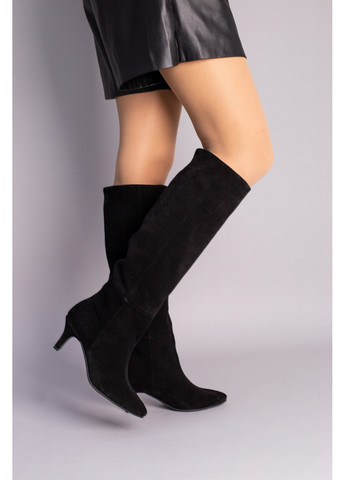 Жіночі замшеві чоботи-труби 41 VZUTIK (262378455)