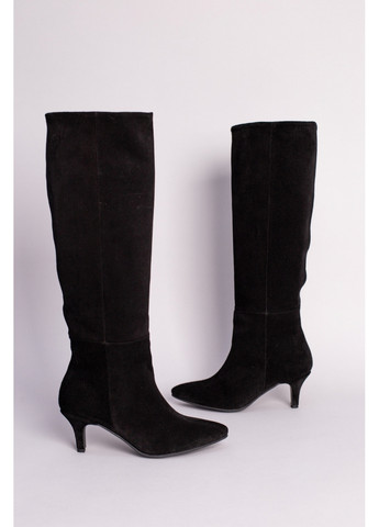 Жіночі замшеві чоботи-труби 37 VZUTIK (262378398)