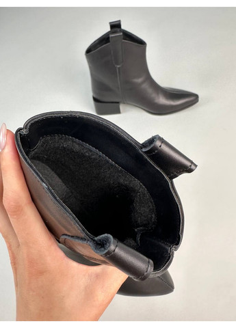 Жіночі шкіряні козаки на підборах 39 VZUTIK (262378543)