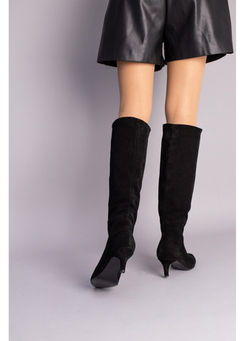 Жіночі замшеві чоботи-труби 41 VZUTIK (262378215)
