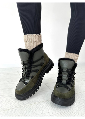Зимние женские кожаные ботинки 40 VZUTIK