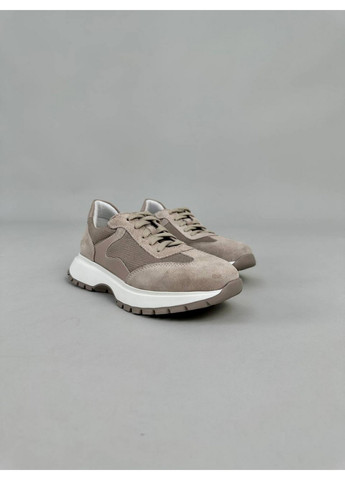 Жіночі замшеві кросівки 36 VZUTIK бежеві демісезони (262376568)