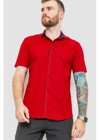 Бордовая кэжуал рубашка Ager