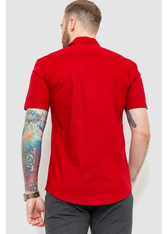 Бордовая кэжуал рубашка Ager