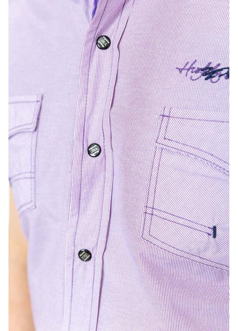 Сиреневая кэжуал рубашка Ager