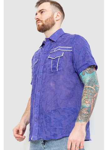 Фиолетовая кэжуал рубашка Ager