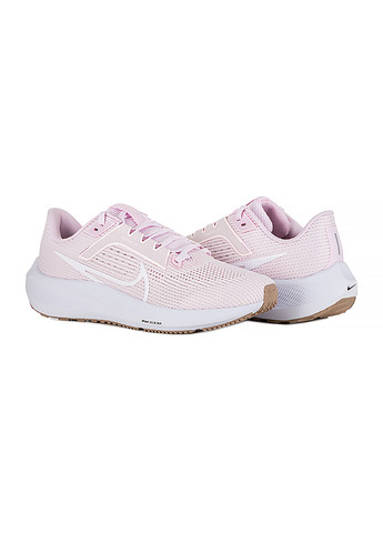 Розовые демисезонные женские кроссовки air zoom pegasus розовый Nike