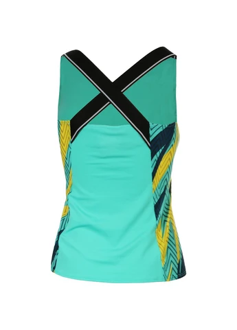 Майка жіноча Printed Tank бірюзовий Mizuno — 262600199