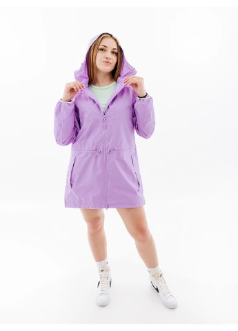 Фиолетовая демисезонная женская куртка hely hansen w essence mid rain coat фиолетовый Helly Hansen