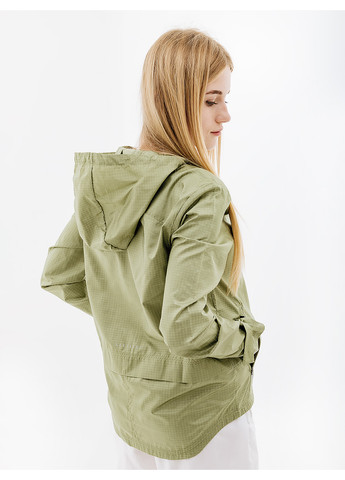 Оливковая (хаки) демисезонная женская куртка w nk essentia jacket хаки l Nike