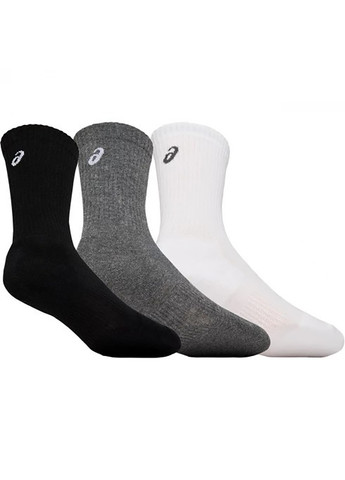 Шкарпетки 3PPK CREW Чорний, Сірий, Білий Asics (262600640)