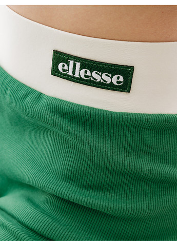 Зеленые демисезонные женские леггинсы loulin legging зеленый Ellesse