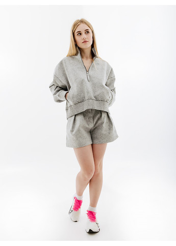 Женские Шорты W NSW TP HR SHRT NKFWD Серый Nike (262600559)