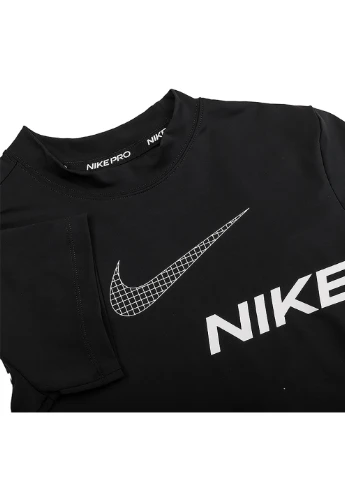 Женская Футболка W NP DF GRX S CROP TOP Черный Nike - (260946609)