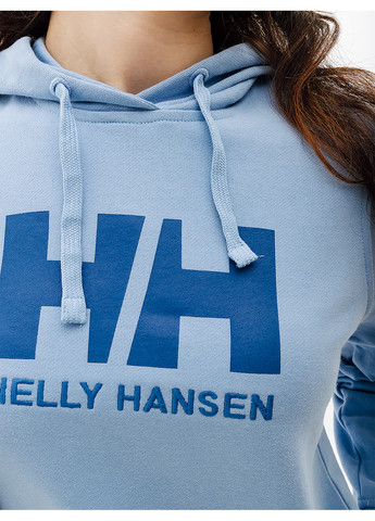 Женское Худи HELY HANSEN W HH LOGO HOODIE Голубой Helly Hansen (262599903)