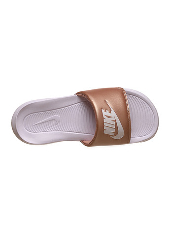 Коричневые женские шлепанцы victori one slide коричневый Nike
