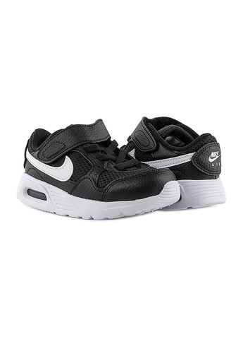 Черные демисезонные детские кроссовки air max sc (tdv) черный Nike