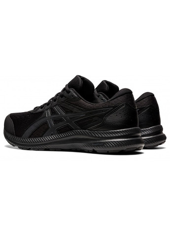 Комбіновані Осінні чоловічі кросівки gel-contend 8 чорний, сірий Asics