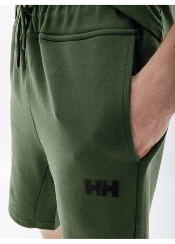 Мужские Шорты HELY HANSEN MOVE SWEAT SHORTS Зеленый Helly Hansen (262599097)