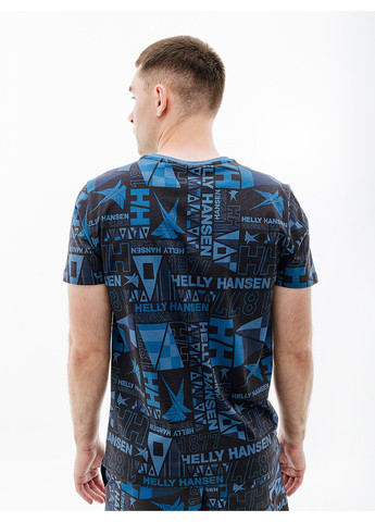 Комбинированная мужская футболка newport t-shirt разноцветный Helly Hansen