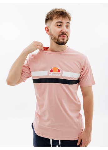 Персиковая мужская футболка aprel tee персиковый Ellesse
