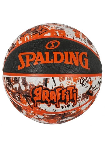 Мяч баскетбольный Graffitti Ball Оранжевый Уни 7 Spalding (262599151)