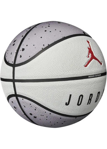М'яч баскетбольний Nike PLAYGROUND 2.0 8P DEFLATED CEMENT GREY/WHITE/BLACK/FIRE RED size 5 J.100.8255.049.05 5 Jordan (262599787)