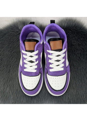 Фиолетовые демисезонные кроссовки кеды женские SWIN SHOES