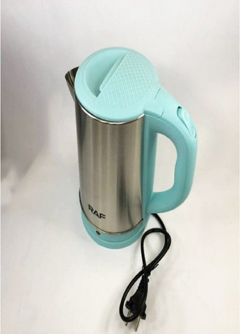 Електрочайник із нержавіючої сталі 2,3л 2000Вт R7883 Блакитний RAF (262448835)