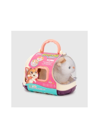 Игрушка котик в переноске MC-1044 No Brand (262448303)