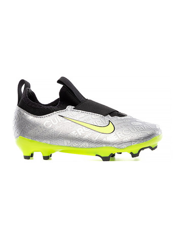 Серебряные ские бутсы jr zoom vapor 15 acad xxv fgmg серебряный Nike