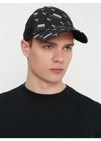 Кепка Academy AOP Trucker Cap Чорний Puma (262450964)